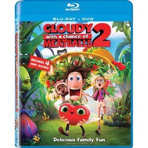 Cloudy With a Chance of Meatballs 2  BLU-RAY